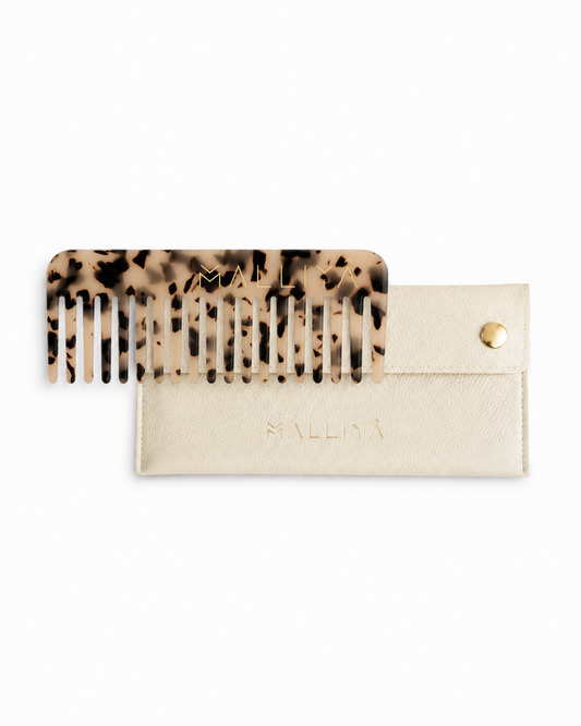 hair combs for women | sustainable hair accessories for women | malliya case